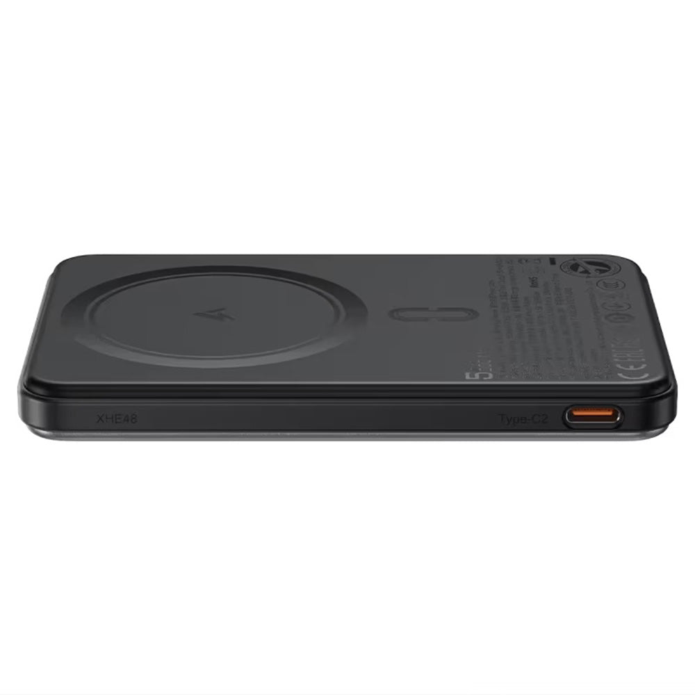 Zunanja baterija Acefast M30, 5000mAh, 20W, PD + FQI, 1 x QI - 2 x USB-C, črna