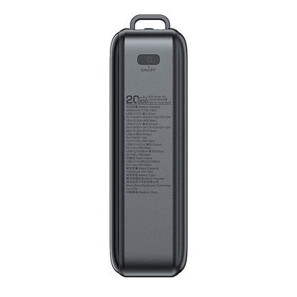 Zunanja baterija Acefast M4, 20000mAh, 67W, PD, 1 x USB-A - 2 x USB-C, črna