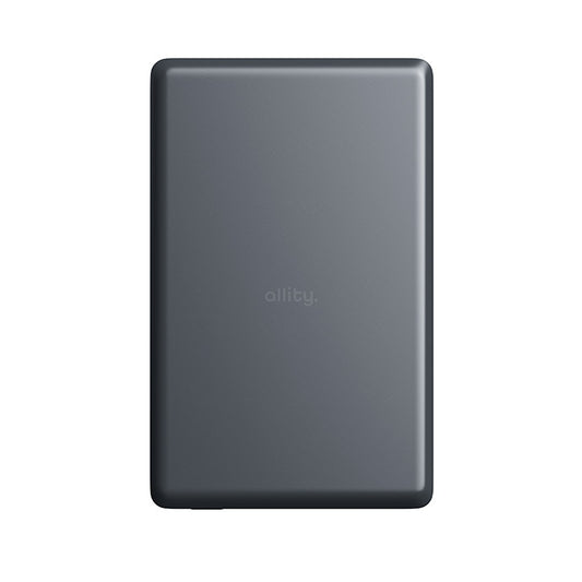 Zunanja baterija Wireless Allity. APB-300, 5000mAh, 20W, PD + FQI, 1 x QI - 1 x USB-C, Siva