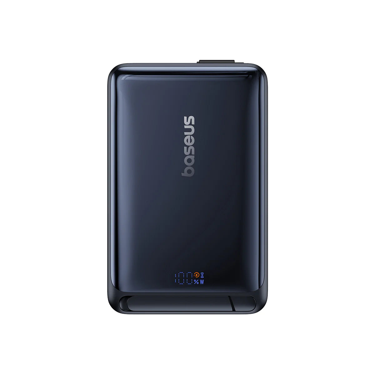 Zunanja baterija Baseus Nomos, 10000mAh, 45W, PD + FQI, 1 x QI - 2 x USB-C, Črna P10078800123-00