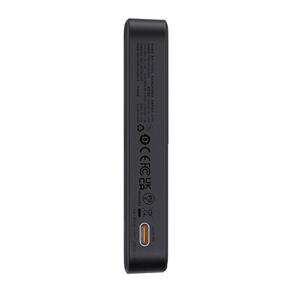 Zunanja baterija Wireless Baseus MagPro PPCXZ05, 5000mAh, 20W, PD + FQI, 1 x QI - 1 x USB-C, Črna P10064101123-00