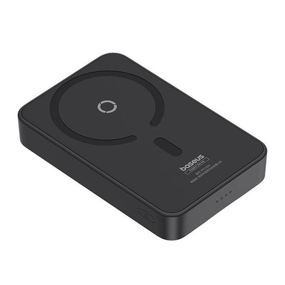 Zunanja baterija Wireless Baseus MagPro PPCXZ05, 5000mAh, 20W, PD + FQI, 1 x QI - 1 x USB-C, Črna P10064101123-00