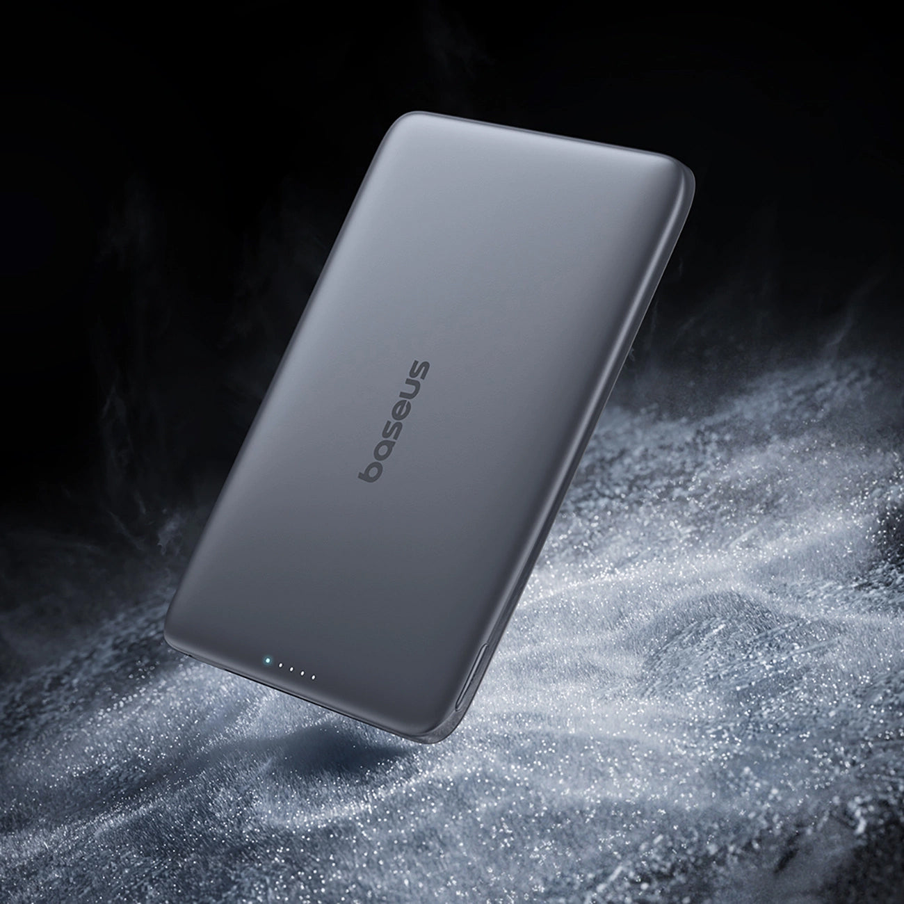 Zunanja brezžična baterija Baseus PicoGo AM41, 5000mAh, 20W, PD + FQI, 1 x QI - 1 x USB-C, siva P1007680C813-00