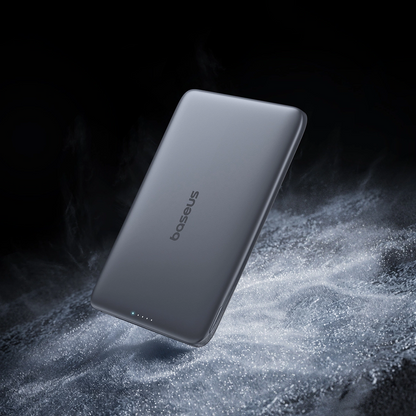 Zunanja brezžična baterija Baseus PicoGo AM41, 5000mAh, 20W, PD + FQI, 1 x QI - 1 x USB-C, črna
