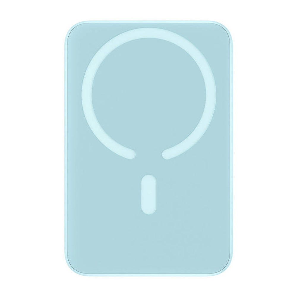 Zunanja baterija Wireless Baseus Magnetic Mini, 10000mAh, 20W, PD + FQI, 1 x QI - 1 x USB-C, Modra PPCX110103