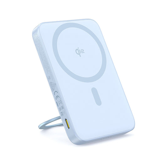 Zunanja baterija Baseus PicoGo, 5000mAh, 20W, PD + FQI, 1 x QI - 1 x USB-C, Modra P10076800313-00