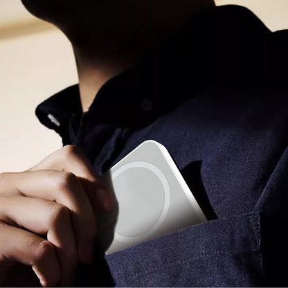 Zunanja baterija Wireless Dudao K26, 10000mAh, 20W, PD + FQI, 1 x QI - 1 x USB-C, Bela