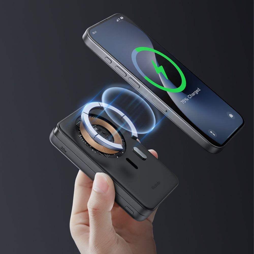 Zunanja baterija Wireless McDodo MC-6310 2v1, 10000mAh, 20W, PD + FQI, 1 x USB-C, črna