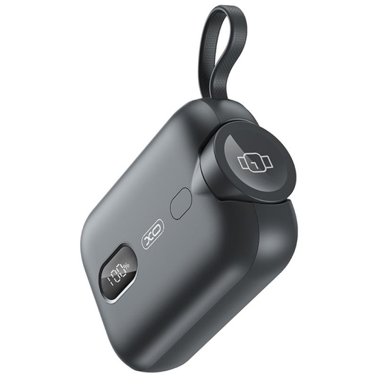 Zunanja baterija Wireless XO Design PR260, 10000mAh, 20W, PD + QI, 1 x QI - 2 x USB-C, Črna