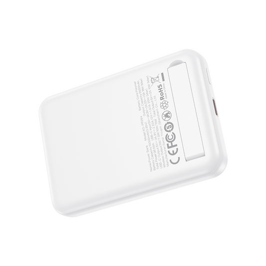Zunanja baterija Wireless XO Design PR264, 10000mAh, 20W, PD + FQI, 1 x USB-C, Bela
