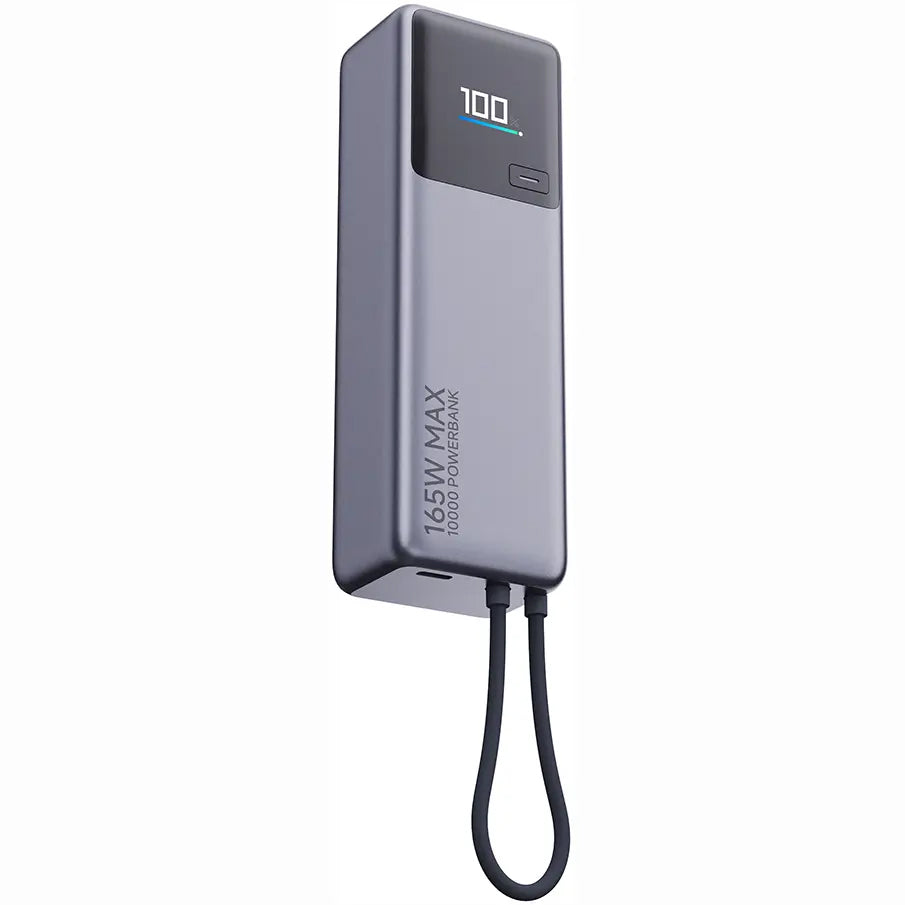 Zunanja baterija Xiaomi, 10000mAh, 165W, PD, 2 x USB-C, Siva PB1165MI