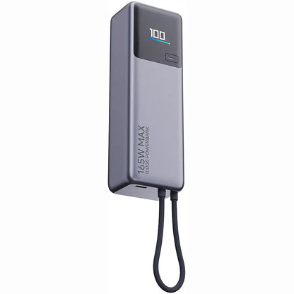 Zunanja baterija Xiaomi, 10000mAh, 165W, PD, 2 x USB-C, Siva PB1165MI