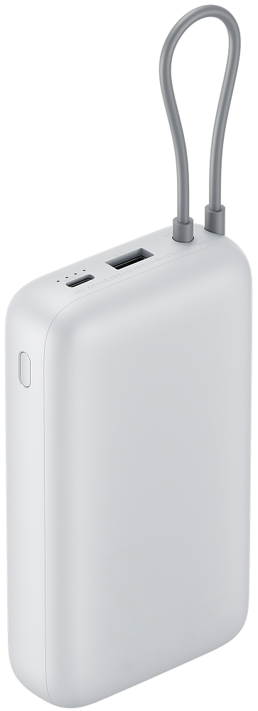 Zunanja baterija Xiaomi, 20000mAh, 22.5W, QC + PD, 1 x USB-A - 2 x USB-C, Srebrna BHR9738GL