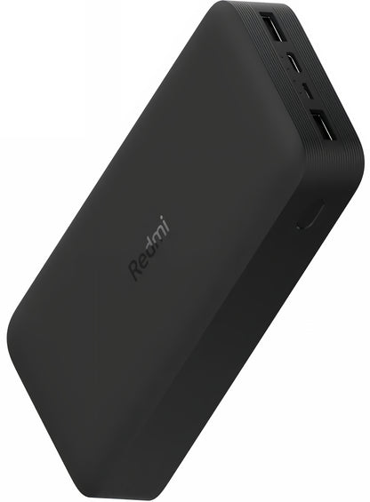 Zunanja baterija Xiaomi, 20000mAh, 18W, QC, 2 x USB-A, Črna PB200LZM