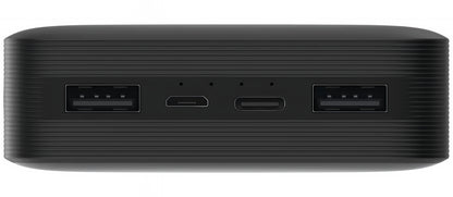 Zunanja baterija Xiaomi, 20000mAh, 18W, QC, 2 x USB-A, Črna PB200LZM