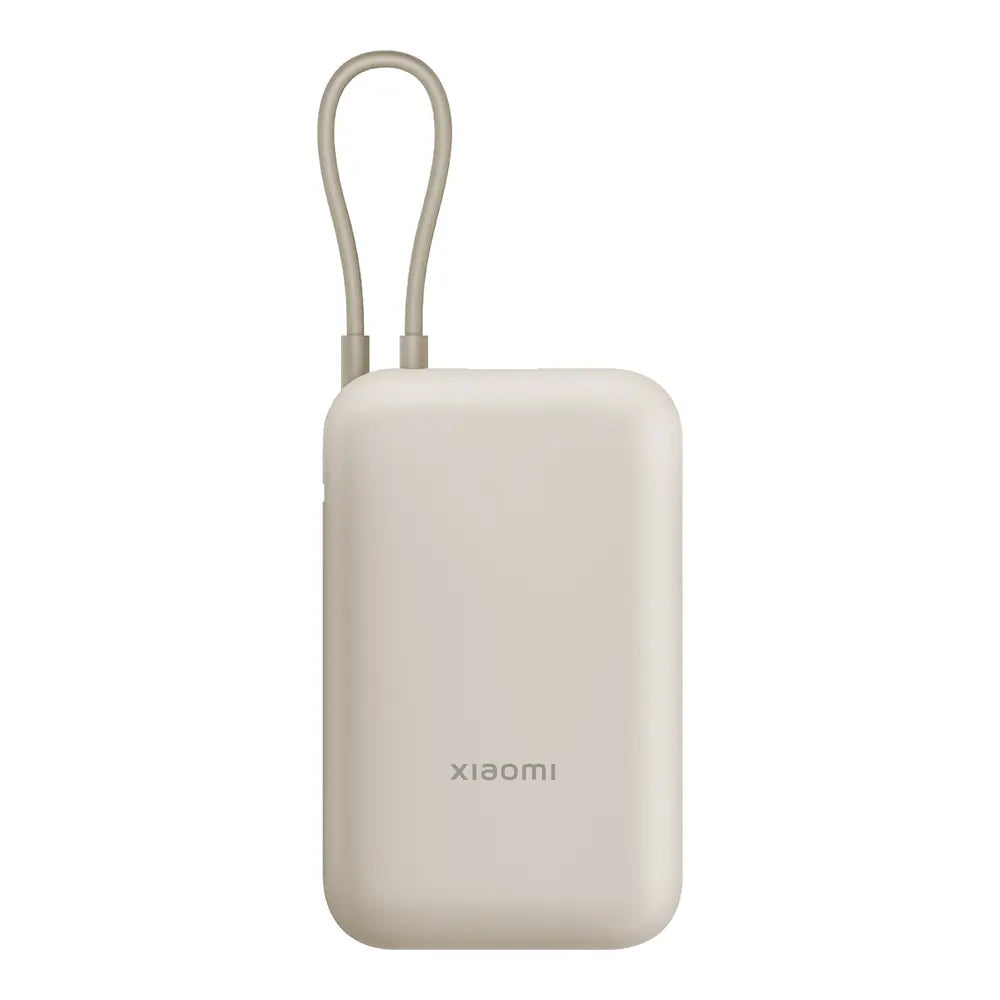 Zunanji baterijski polnilec Xiaomi Pocket, 10000mAh, 22,5W, QC + PD, 1 x USB-A - 2 x USB-C, bež BHR9072GL