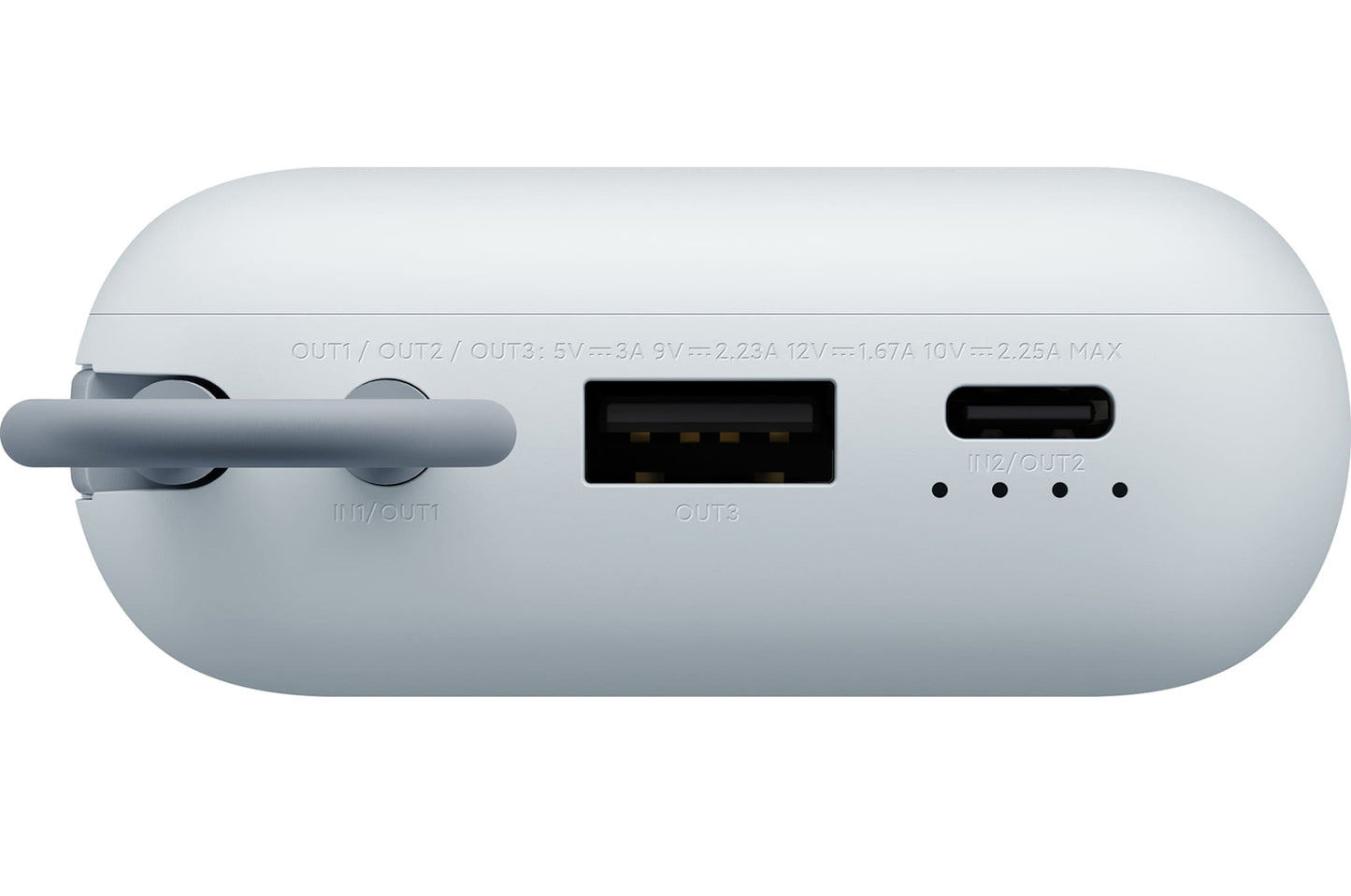 Zunanji baterijski polnilec Xiaomi Pocket, 10000mAh, 22,5W, QC + PD, 1 x USB-A - 2 x USB-C, modra BHR9073GL