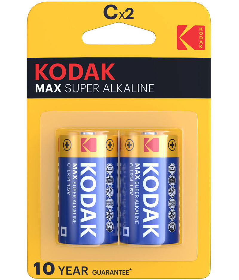 Baterija Kodak Max Alkaline, LR14 Set 2 kosa