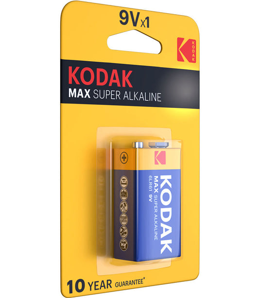 Baterija Kodak Max Super, 6LR61 (9V)