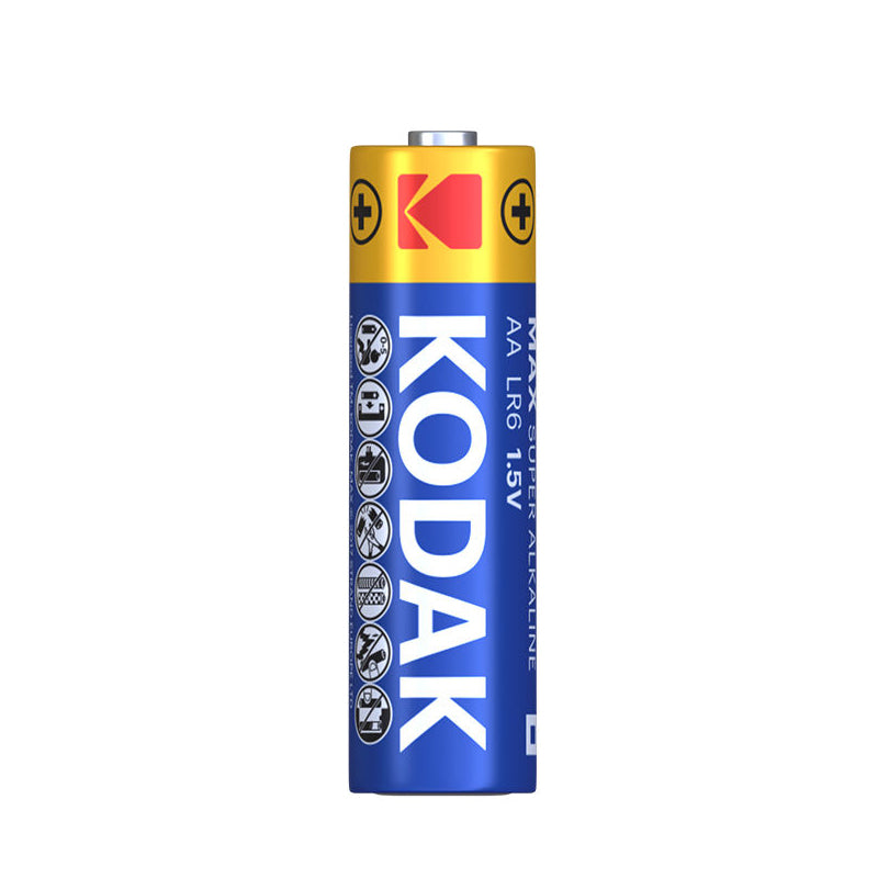 Baterija Kodak Max Alkaline, AA / LR6, Set 8 kosov EKSTD30419902P8