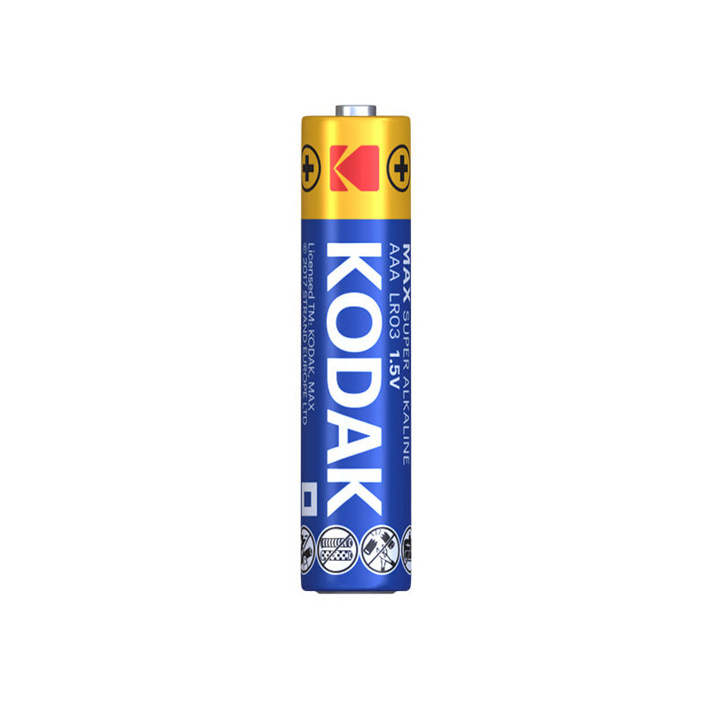 Baterija Kodak Max Alkaline, AAA / LR3, Set 4 kosov EKSTD30952812P4