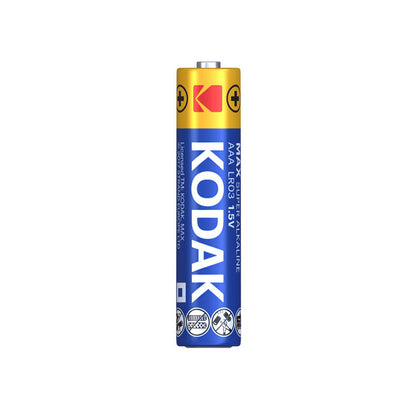 Baterija Kodak Max Alkaline, AAA / LR3, Set 4 kosov EKSTD30952812P4