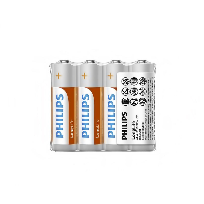 Baterija Philips Longlife, AA / LR6, komplet 4 kosa Phil-R6L4F/10