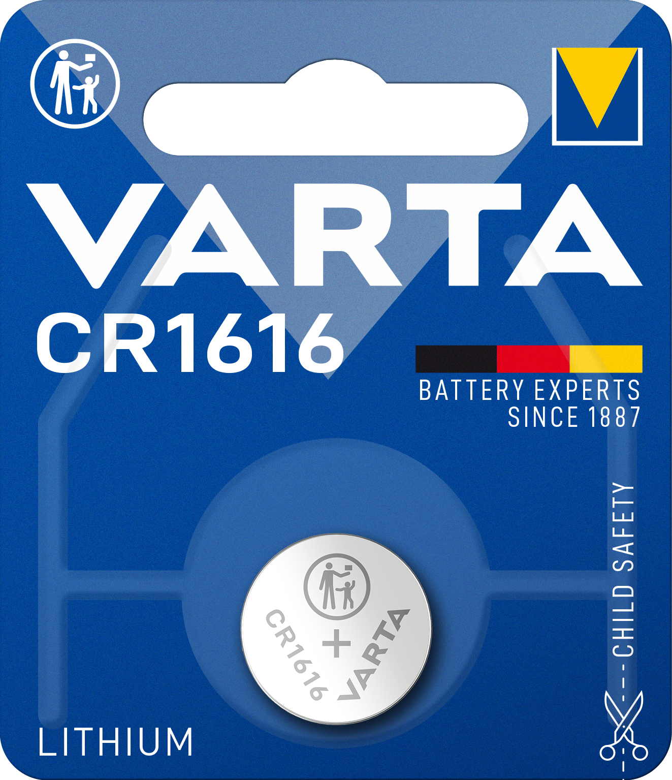 Baterija Varta, CR1616