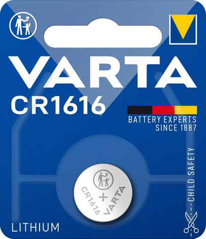 Baterija Varta, CR1616