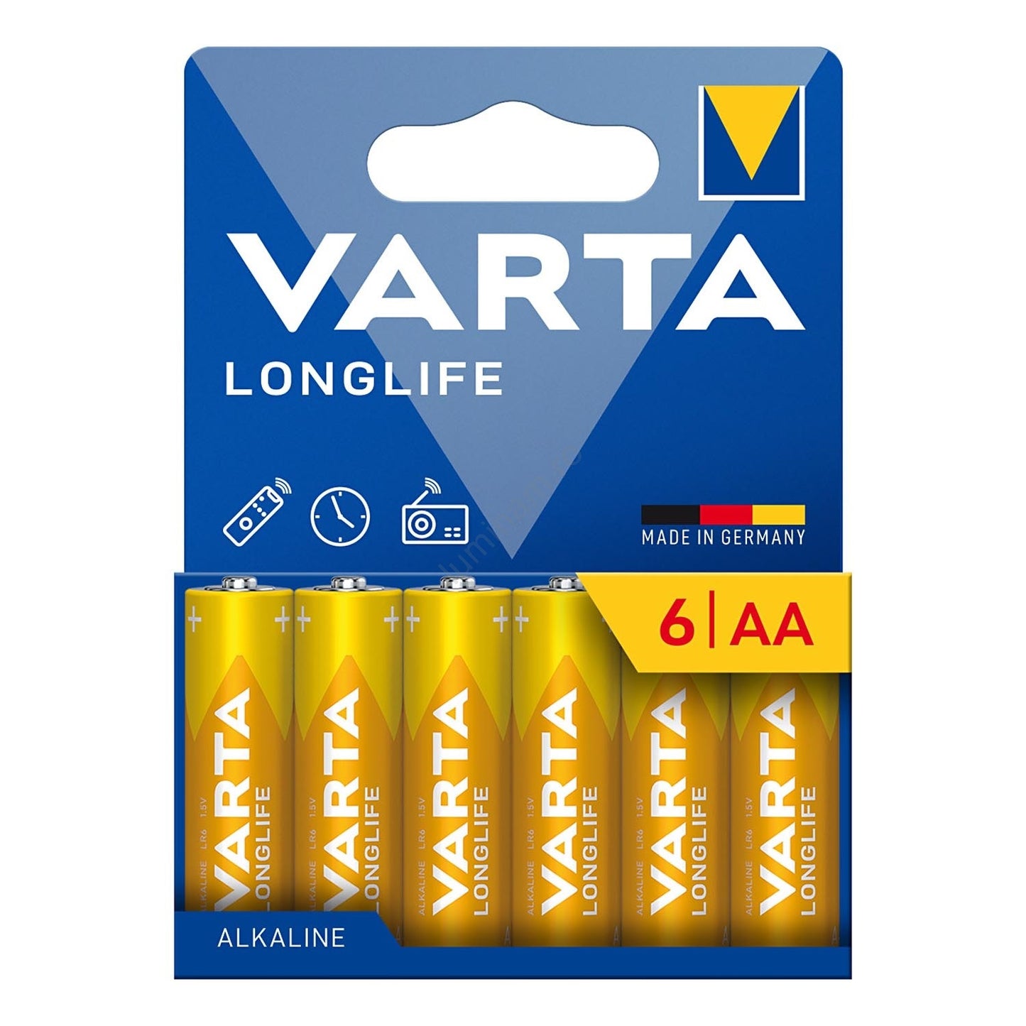 Baterija Varta Longlife 13298, AA / LR6, Set 6 kosov