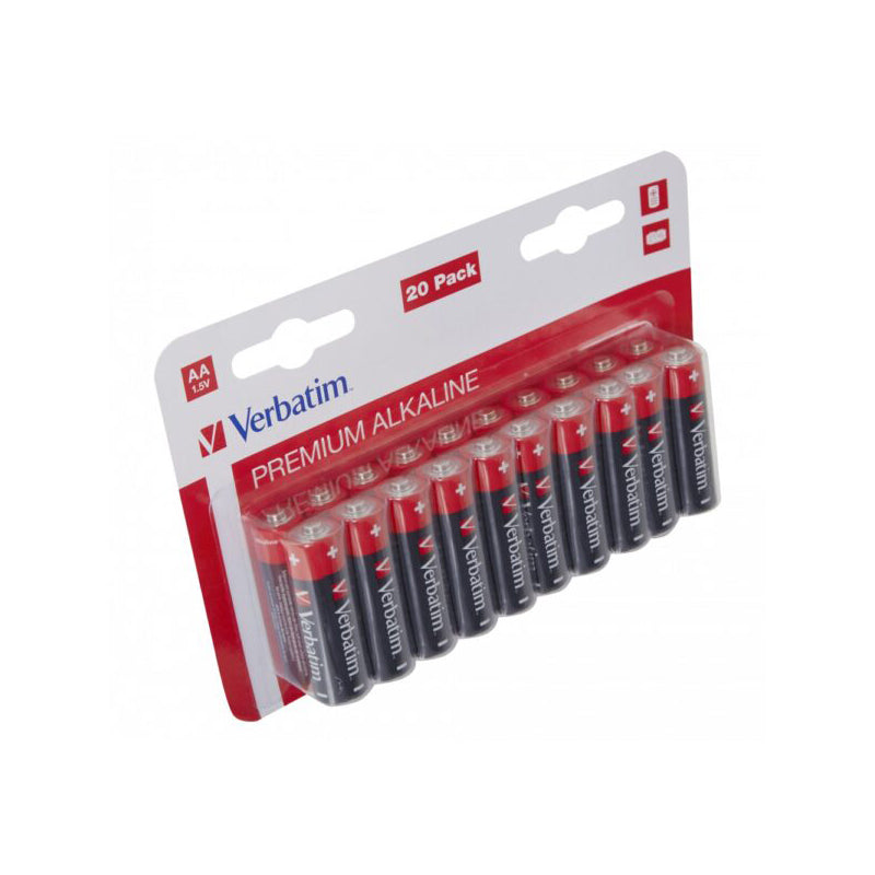 Baterija Verbatim Premium, AA / LR6, komplet 20 kosov 49877