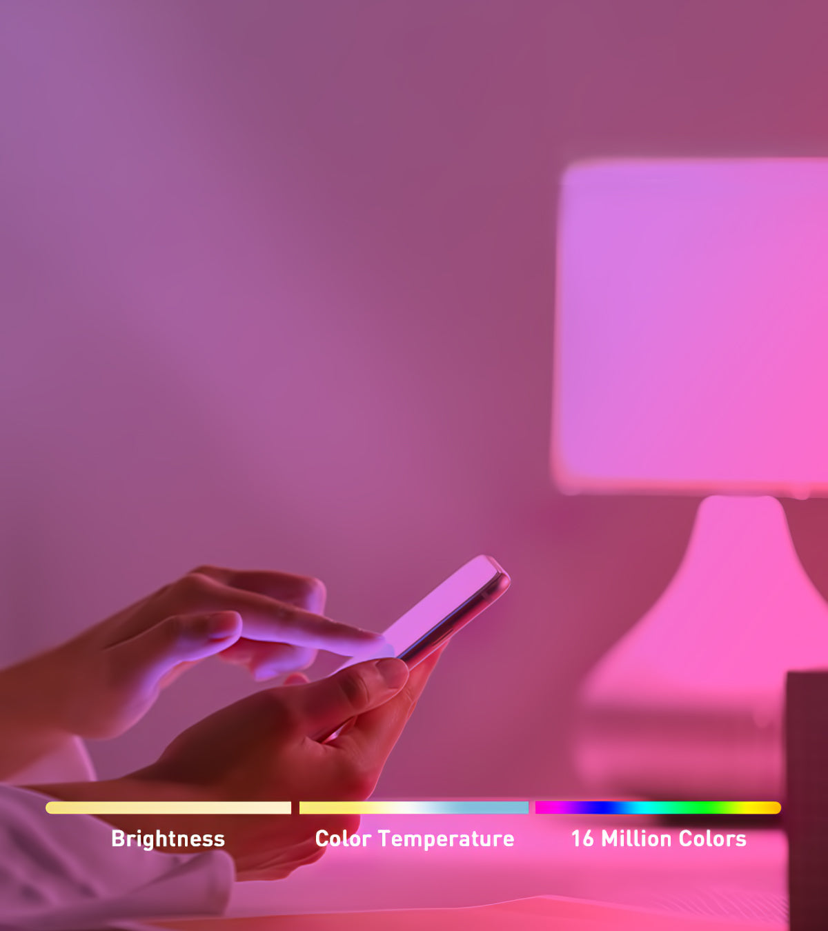 LED bulb Yeelight M2, Wi-Fi, E27, 8W, 1700K - 6500K, 1000lm, Multicolor YLDP001-A YLDP001-A 