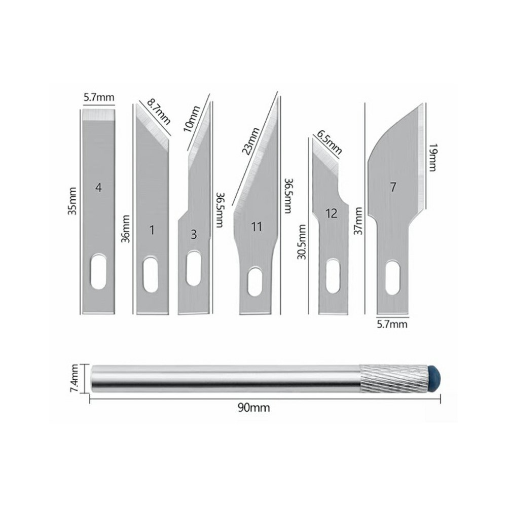 OEM skalpel, 6v1