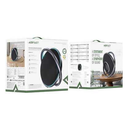 Acefast K5 Pro Bluetooth Speaker, 100W, RGB, Waterproof, Black