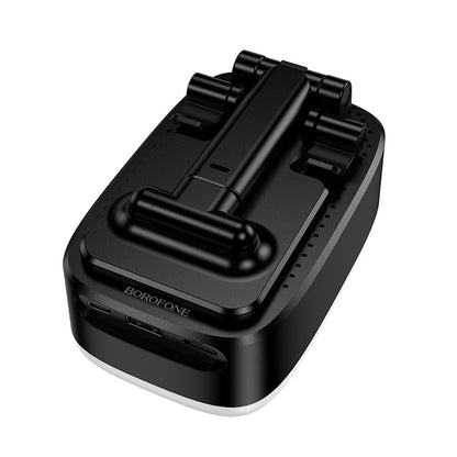 Bluetooth zvočnik Borofone BR200 Marea 2v1, 5W, TWS, RGB, Črn