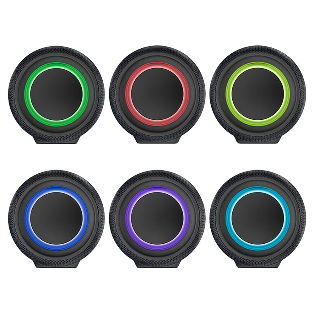 Bluetooth zvočnik Acefast K2 Air, 2 x 20W, RGB, vodoodporen, črn