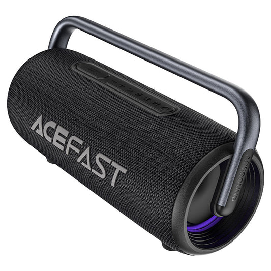 Prenosni Bluetooth zvočnik Acefast K2 Pro, 2 x 50W - 2 x 10W, RGB, vodoodporen, črn