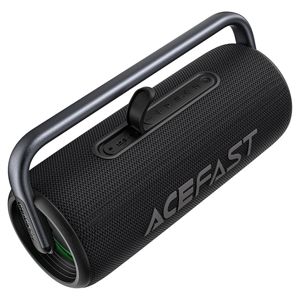 Prenosni Bluetooth zvočnik Acefast K2 Pro, 2 x 50W - 2 x 10W, RGB, vodoodporen, črn