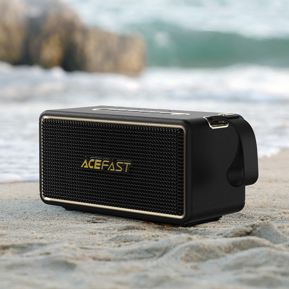Prenosni Bluetooth zvočnik Acefast K3 Max, 80W, RGB, vodoodporen, črn