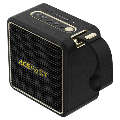 Prenosni Bluetooth zvočnik Acefast K3 Nano, 1 x 30W - 1 x 16W, RGB, Vodoodporen, Črn