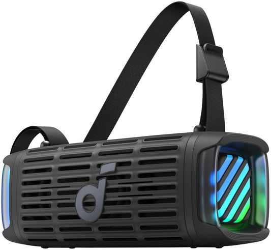 Prenosni Bluetooth zvočnik Anker SoundCore Boom 3i, 50W, RGB, vodoodporen, črn D5100010