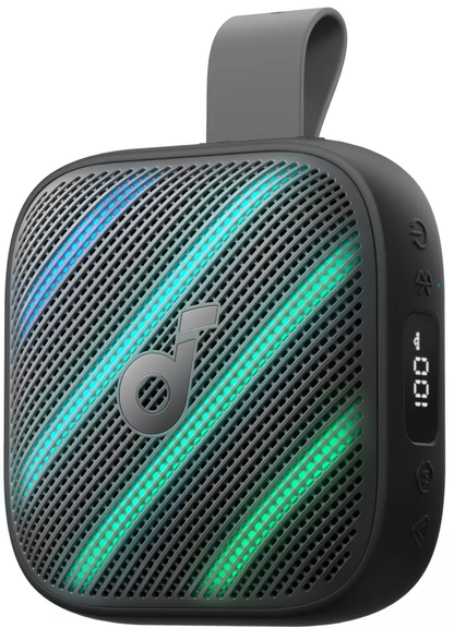 Prenosni Bluetooth zvočnik Anker SoundCore Boom Go 3i, 15W, TWS, RGB, vodoodporen, črn D5103010