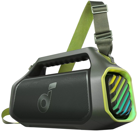 Prenosni Bluetooth zvočnik Anker SoundCore Boom 2 Plus, 140W, TWS, RGB, vodoodporen, zelen A3134062