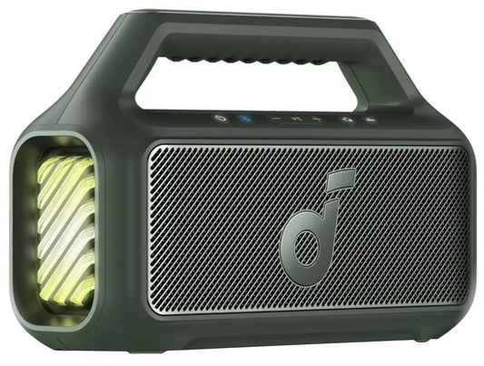 Prenosni Bluetooth zvočnik Anker SoundCore Boom 2 Nova različica, 80W, TWS, RGB, vodoodporen, zelen A3138062