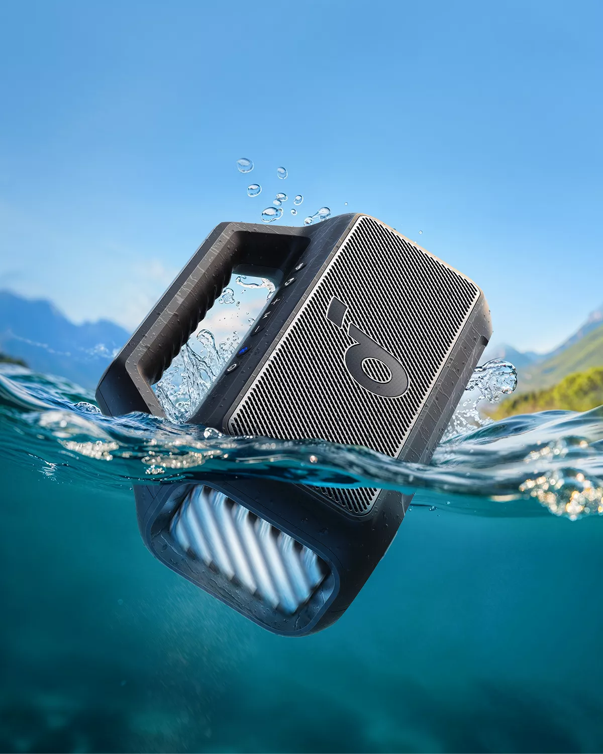 Prenosni Bluetooth zvočnik Anker SoundCore Boom 2 Nova različica, 80W, TWS, RGB, Vodoodporen, Črn A3138012