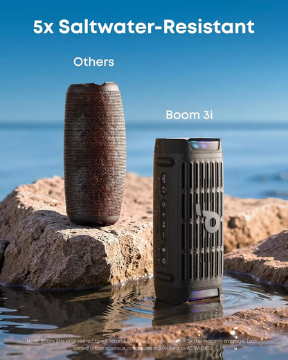 Prenosni Bluetooth zvočnik Anker SoundCore Boom 3i, 50W, RGB, vodoodporen, črn D5100010