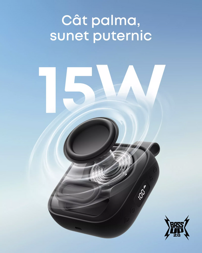 Prenosni Bluetooth zvočnik Anker SoundCore Boom Go 3i, 15W, TWS, RGB, vodoodporen, črn D5103010