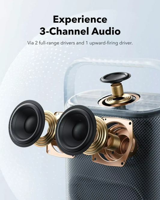 Prenosni Bluetooth zvočnik Anker SoundCore Motion X500, 40W, vodoodporen, črn A3131011