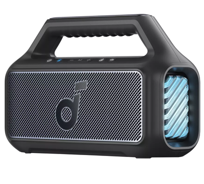Prenosni Bluetooth zvočnik Anker SoundCore Boom 2 Nova različica, 80W, TWS, RGB, Vodoodporen, Črn A3138012
