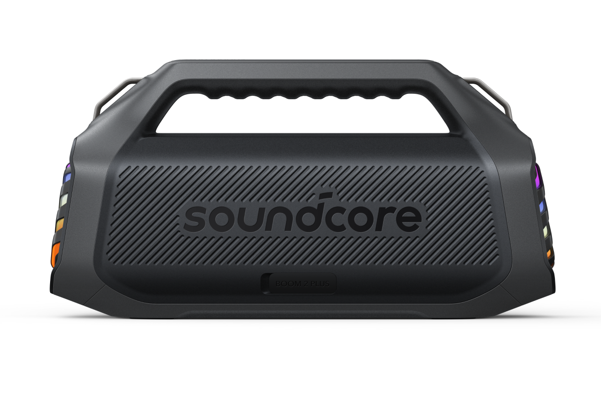 Prenosni Bluetooth zvočnik Anker SoundCore Boom 2 Plus Nova različica, 140W, TWS, RGB, vodoodporen, črn A3134012